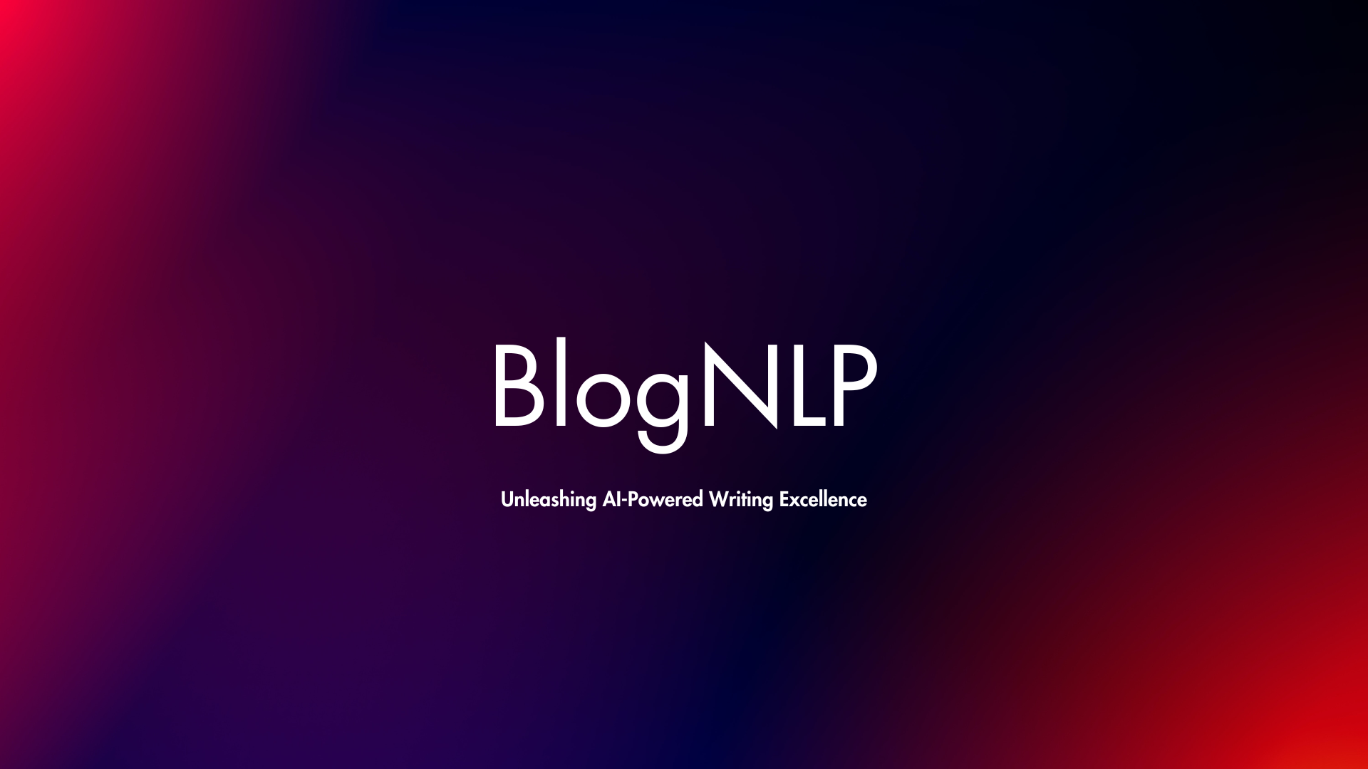 Welcome to BlogNLP, the AI blog writing tool that helps you craft captivating content quickly and easily. With BlogNLP, you can eliminate writer's